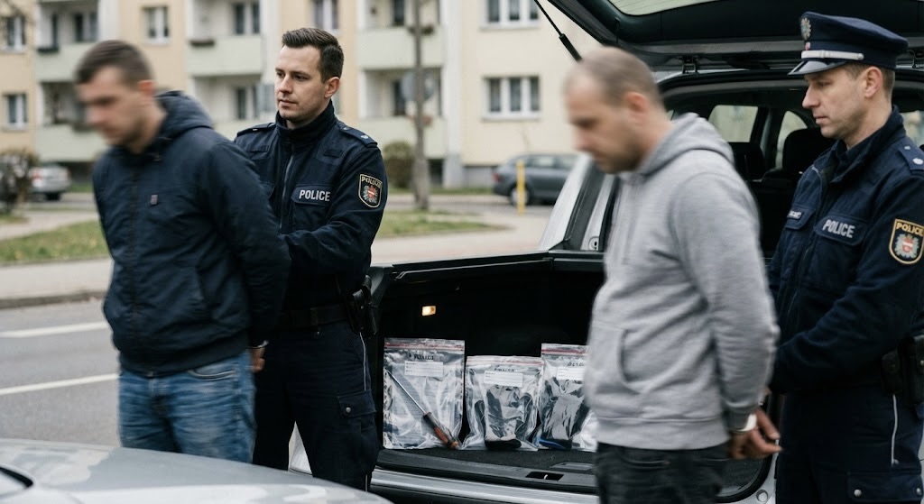 VİYANA'da uyuşturucu operasyonu ve hırsızlık şebekesi yakalandı